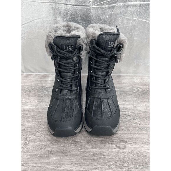 Ugg Women's Adirondack Iii Waterproof Boots - Black 5M - Picture 2 of 8